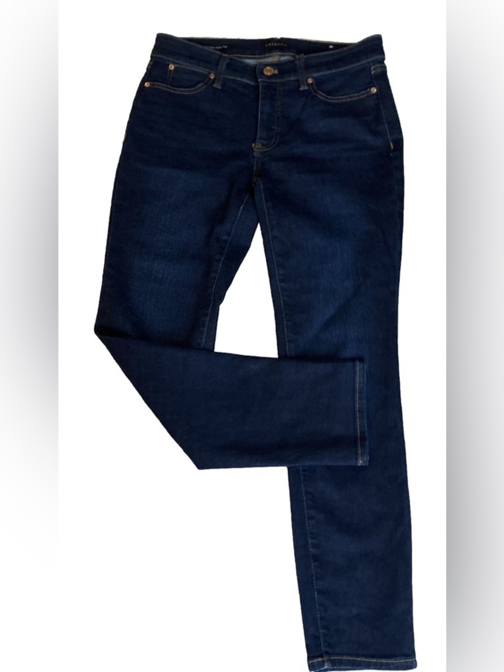 Talbots Dark Blue Slim Ankle Jeans size 4